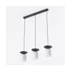 Emibig Pendel Lampe Ego Stål Grå | Egnet for 3x E14 - Max 10W
