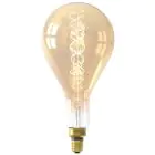 Calex XXL Splash Gull LED E27 Filament 3W 250lm- 822 Ekstra Varm Hvit | Dimbar