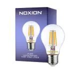 Noxion Lucent filament LED E27 Pære klar 4.5W 470lm - 827 ekstra varm hvit | erstatter 40W