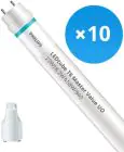 Fordelspakning 10x Philips LED Lysrør T8 MASTER Value (EM/Mains) Ultra Output 23W 3700lm - 865 daglys | 150cm - erstatter 58W