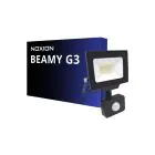 Noxion LED Flomlys Beamy G3 20W 2200lm 100D - 840 Kald Hvit | IP44 - Bevegelses- og Lyssensor - Symmetrisk