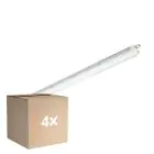 Fordelspakning 4x Philips LED Lyslister Vanntett CoreLine WT120C Gen2 57W 8000lm - 840 Kald Hvit | 150cm