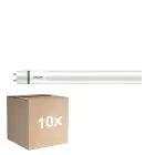 Fordelspakning 10x Philips Master LED T8 (EM/Mains) Ultra Efficiency 22.1W 4100lm - 840 Kald Hvit | 150cm - Erstatter 58W