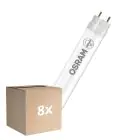 Fordelspakning 8x Osram LED Lysrør T8 (EM/Mains) Standard Output 11.6W 1400lm - 840 Kald Hvit | 105cm - Erstatter 38W
