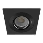 Noxion Innfelt Spot Boxi MR16 Vippbar Svart |Utskjæring 80mm - IP20 - incl. GU10 Sokkel 