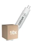 Fordelspakning 10x Osram LED Lysrør T5 (HF) High Efficiency 16W 2400lm - 840 Kald Hvit | 115cm - Erstatter 28W