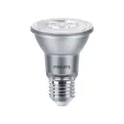 Philips Master Value LED Pære Reflektor E27 PAR20 6W 500lm 40D - 927 ekstra varm hvit | beste fargegjengivelse - dimbar - erstatter 50W