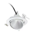 Philips LED Spot Greenspace Accent Elbow Aluminium Hvit 31W 3900lm 36D - 930 Varm Hvit | 163mm - IP20 - Beste Fargegjengivelse - Dali Dimbar