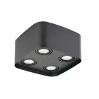 Eglo Tak Spot Arenzano Stål Svart 18.8W 1380lm - 830 Varm Hvit | Dimbar - Egnet for GU10