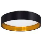 Eglo Taklampe Maserlo 2 Stål Hvit 20W 2400lm - 830 Varm Hvit