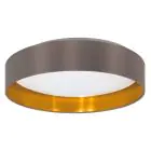 Eglo Taklampe Maserlo 2 Stål Hvit 20W 2400lm - 830 Varm Hvit
