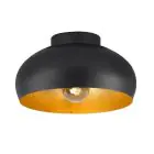 Eglo Taklampe Mogano 2 Svart, Gull | Egnet for E27