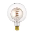 Eglo LED Globe E27 Filament Rav 4W 200lm - 820 Ekstra Varm Hvit | Dimbar - Erstatter 25W