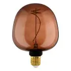 Eglo LED Globe E27 Filament Gull 4W 40lm - 820 Ekstra Varm Hvit | Dimbar - Erstatter 15W