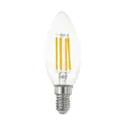 Eglo LED Mignon E14 Filament Klar 2.2W 470lm - 830 Varm Hvit | Erstatter 40W