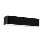 Eglo Veggbelysning Sania 4 Aluminium Svart Hvit 12W 1400lm - 830 Varm Hvit | IP20 