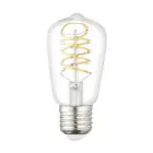 Eglo LED E27 Edison Klar Filament 7.3W 806lm - 827 Ekstra Varm Hvit | Erstatter 60W