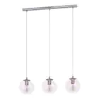 Eglo Pendel Lampe Ariscani 2 Stål Krom | Egnet for 3x E27