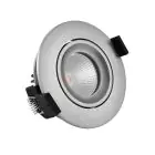 Noxion LED spot Aqua Vippbar Brannsikker Aluminium 6W 400lm 36D - 927 ekstra varm hvit | Utskjæring 92mm - IP65 - beste fargegjengivelse - dimbar