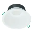 Philips LED Downlight Coreline DN142B Aluminium Hvit 19.2W 2350lm 60D - 830 Varm Hvit | Utskjæring 200mm - IP54 - Dimbar - Hvit Reflektor