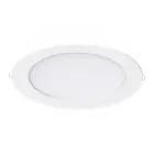 Noxion LED Downlight Slim V2.0 24W 2400lm 120D - 830 Varm Hvit | 225mm - Utskjæring 200mm - IP44 